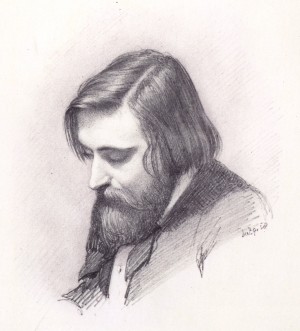 Arthur Hughes portrait